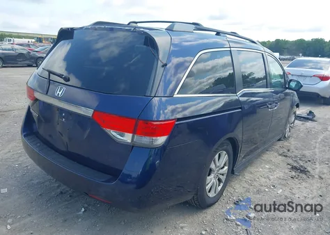 2014 Honda Odyssey Ex-L z USA, uszkodzony, nr VIN 5FNRL5H64EB024055